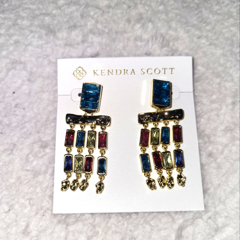 Kendra Scott (brand), 14kt gold over brass, Multi-Crystal